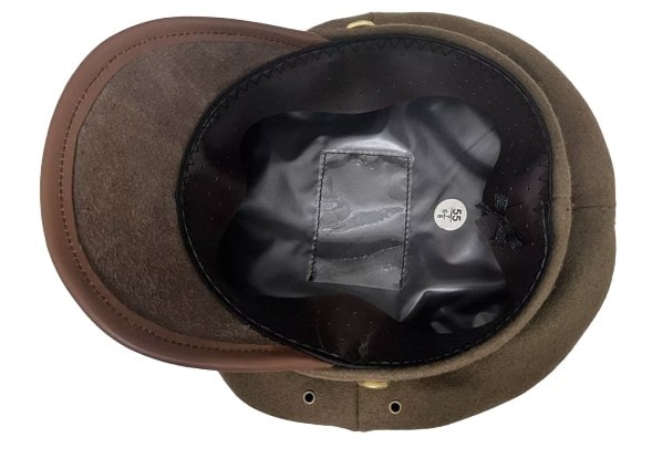 WW2 USAAF US ARMY OFFICERS UNIFORM VISOR HAT CRUSHER STYLE Wool CAP all size gallery