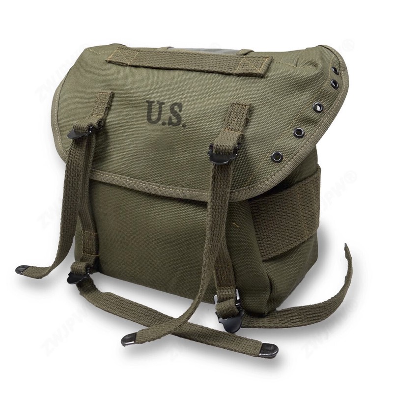 VIETNAM WAR WW2 US ARMY COMBAT M1961 PACK BACKPACK SHOULDER STRAP KNAPSACK gallery