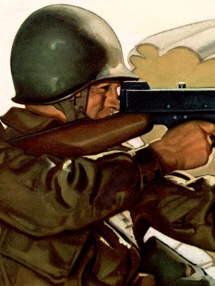 They've Got the Guts Give 'Em More Firepower! WW2 Army Airlborne Poster - 24x32 gallery