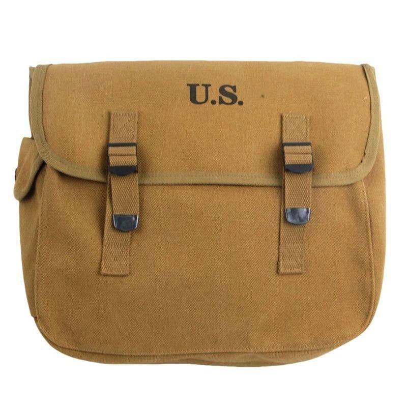 A Set WWII US M1936 Bag Pack Belt Suspenders Strap Water Bottle Cover Pouch gallery