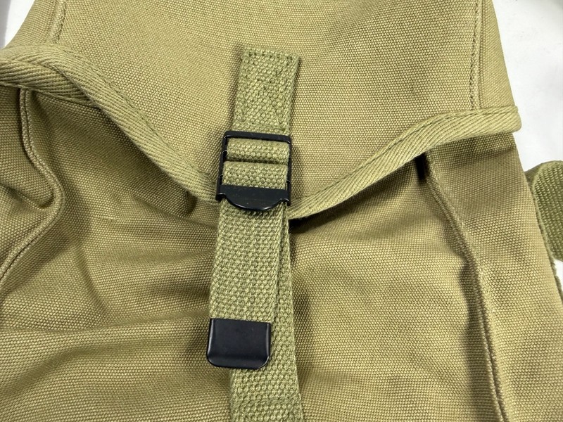 WWII US ARMY INFANTRY GP M1 AMMO GENERAL PURPOSE EQUIPMENT CARRY BAG & STRAP-OD3 gallery