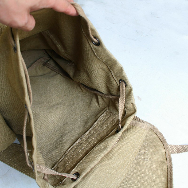 WWII US Model.Haversack Canvas Field Bag Army Backpack Large gallery