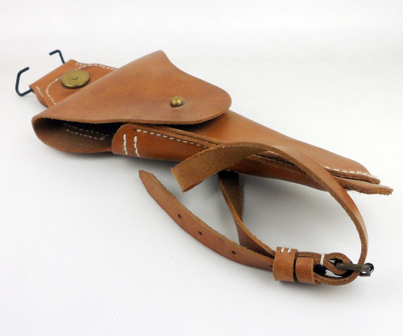 WWII US ARMY 1911 LEG WAIST HOLSTER LEATHER PACK gallery