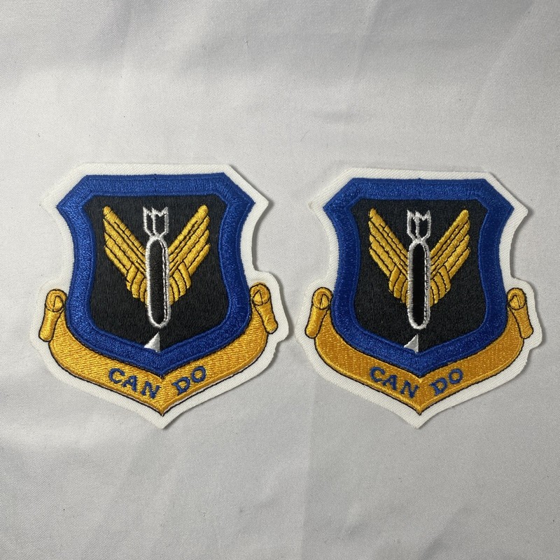 305th BOMBARDMENT GROUP Willabee & Ward WWII EMBLEMS of AIR WAR Patch Lot of 2