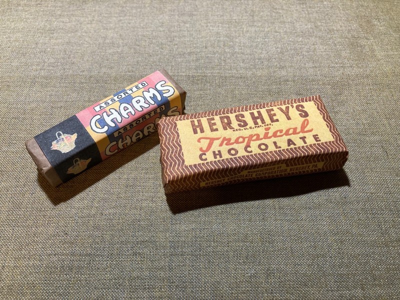 WWII US Army Air Force Navy ,USMC, Tropical Chocolate ,Charms Survival Ration