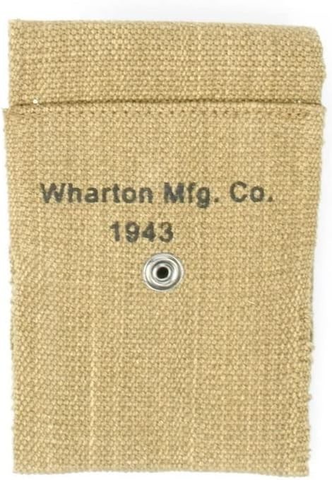 (Pack of 2) Khaki Canvas Webbing Belt Combo with Colt Holster and Pouch-Khaki gallery