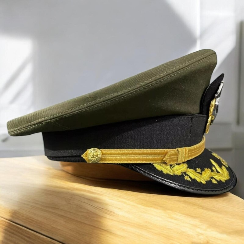 WWII WW2 US Navy Senior Men's Officer Visor Embroidered Hat Caps Reproduction gallery