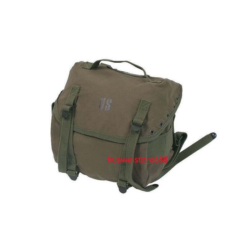 U.S. Vietnam War Combat Field M1961 Butt Pack Canvas Waist Bag WWII Replica gallery