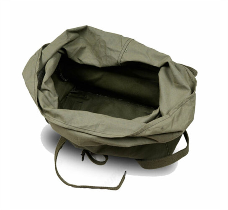 WW2 US M1945 Outdoor Haversack Military Backpack Set X Strap Replica gallery