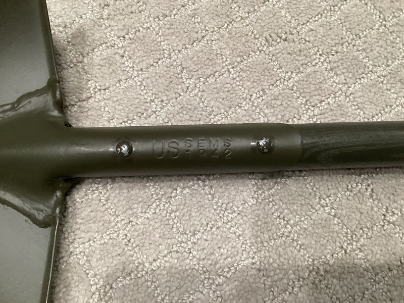 Reproduction WW2 US M1910 Paratrooper Shovel New gallery