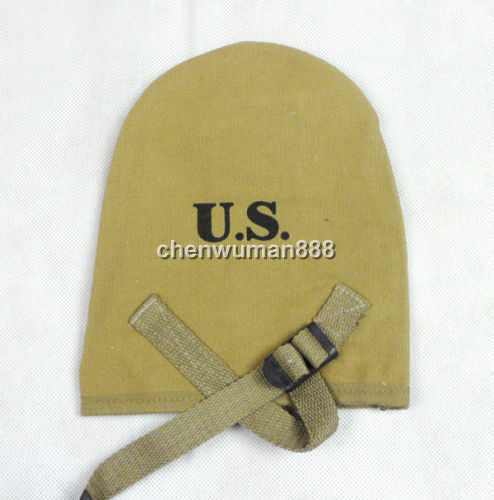 WWII 2 US ARMY INFANTRY M1910 T-HANDLE SHOVEL COVER CANVAS TYPE
