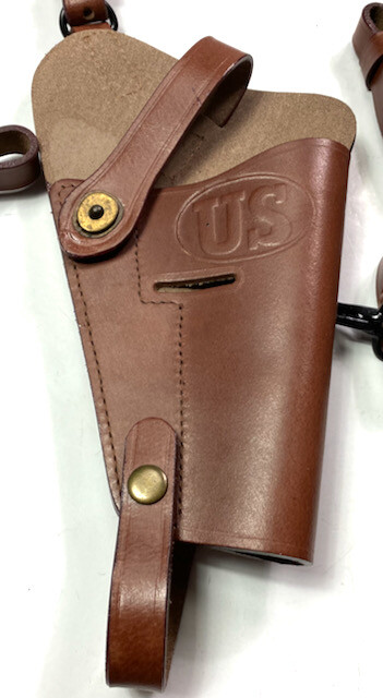 WWII US .45 PISTOL M7 SHOULDER HOLSTER- BROWN gallery