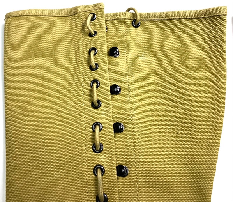 WWII US ARMY INFANTRY M1938 COMBAT FIELD LEGGINGS- SIZE 2 gallery