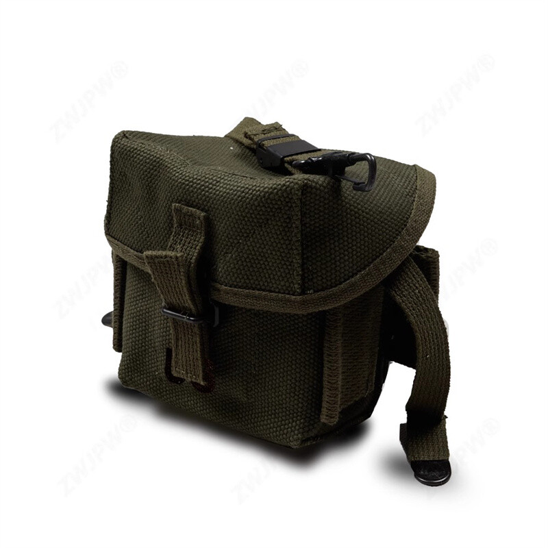 Replica WWII U.S. M16A1 Short Type Ammo Pouch M1956 Field Combat Tactical Bag gallery