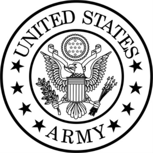 US Army GI Soldier Grunt Desk Rubber Stamp Figure Letter Card Seal Crest Battle gallery