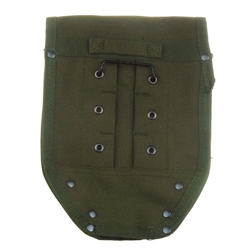 WWII Army M1943 M43 Folding Shovel Head Canvas Cover Green gallery