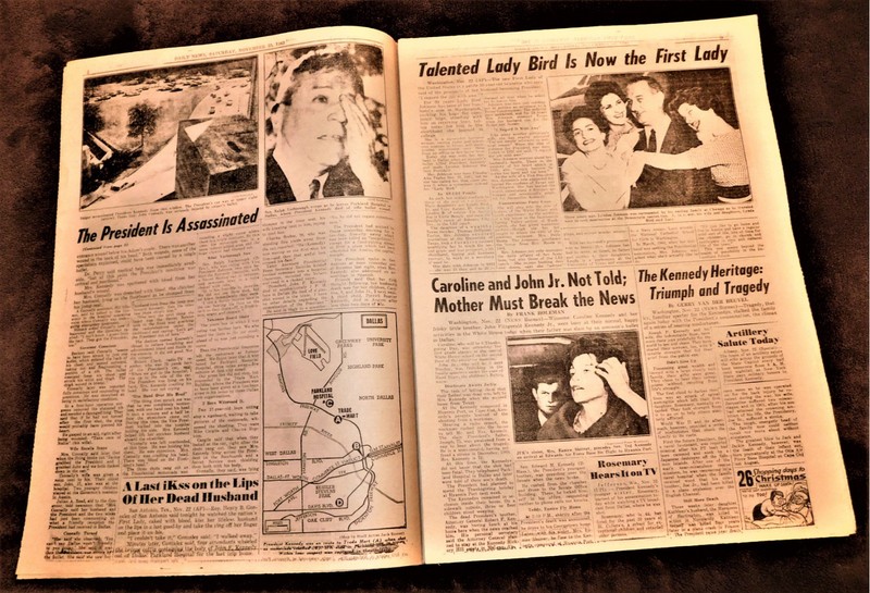 4 HISTORIC NEWSPAPERS FROM THE MOST IMPORTANT EVENTS OF THE 20TH CENTURY. gallery