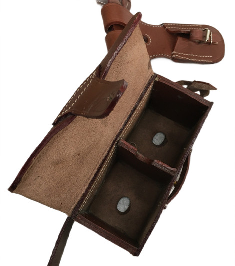 ARISKA WWII RIFLE COMBAT BELT, GRENADE, AMMO POUCHES & FROG SET gallery