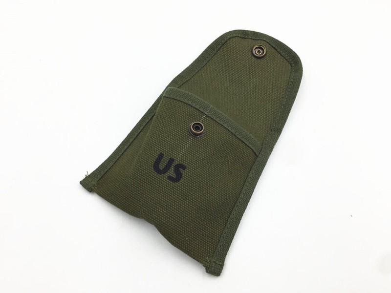 Vietnam War us M1956 COMPASS BAG CANVAS FIRST AID KIT POUCH gallery