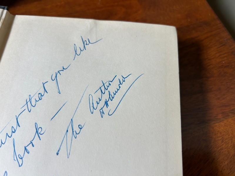 HAP ARNOLD **SIGNED** HOWARD HUGHES IRA EAKER US ARMY AIR CORPS WWII - RARE !! gallery