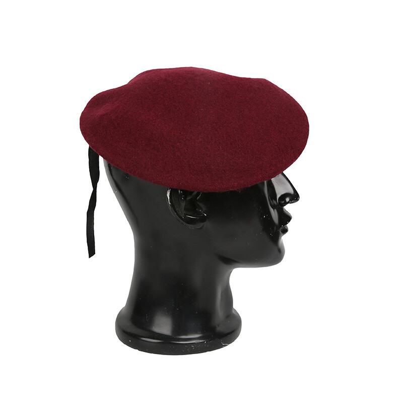 US ARMY AIRBORNE SPECIAL FORCES GROUP PARATROOPER MAROON WOOL BERET 7-3/8 gallery