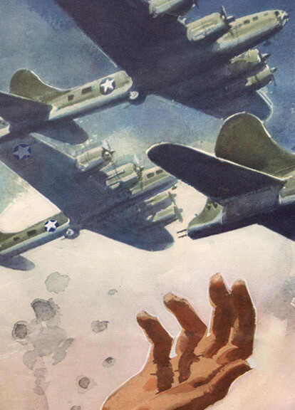 1940s More Firepower to ‘Em! WWII Historic War Poster - 18x24 gallery