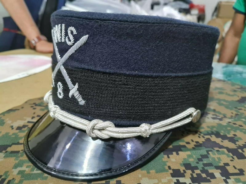 WW2 Span-Am War US Army M1895 Enlisted Forage Cap Kepi Hat Reproduction gallery
