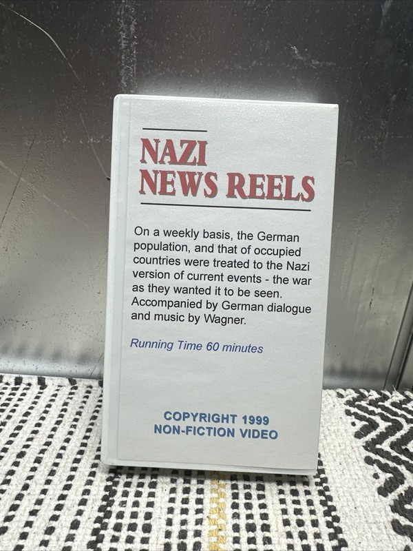 Nazi News Reels VHS WWII World War 1992 Vintage History gallery
