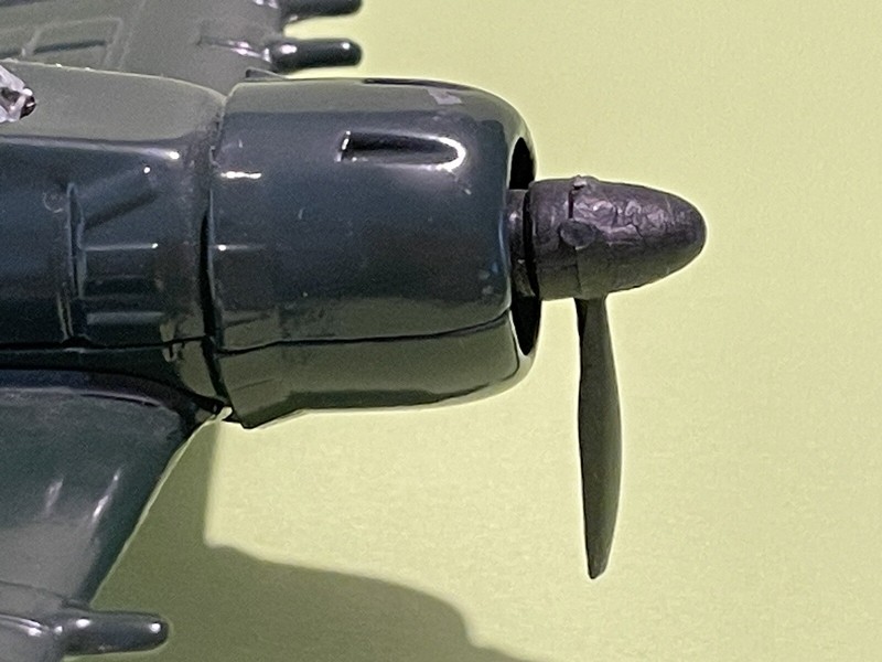 Japanese Zero A6M5 Japanese Fighter Airplane - Damaged Propeller - USED gallery