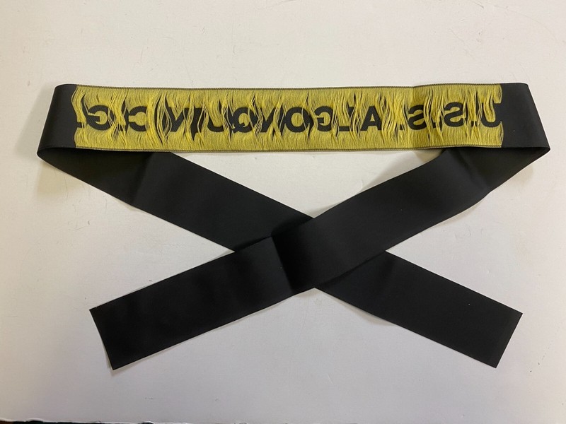 F0229 Reproduction US Coast Guard Cap Ribbon USS Algonquin CG IR42F gallery