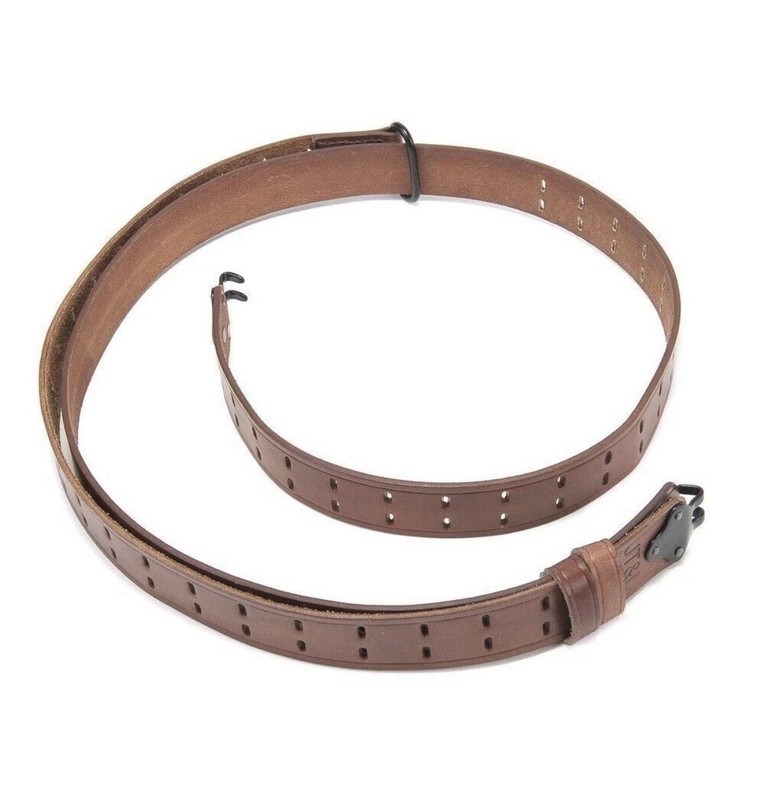 M1907 Leather Rifle Sling M1 Garand Springfield Drum Dyed Leather