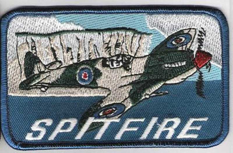 Battle of Britain Luftschlacht um Großbritannien UK Fighter Spitfire Patch