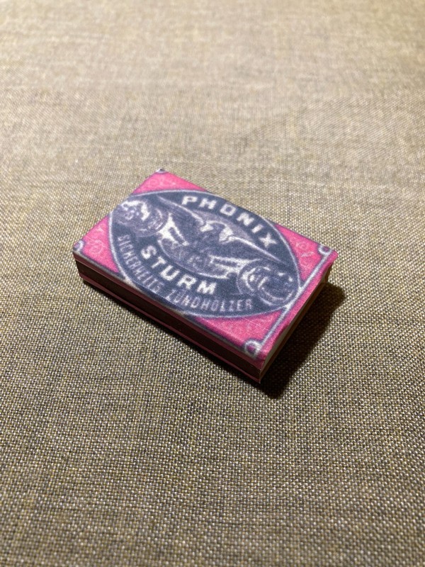 WWI Imperial German Army Match box