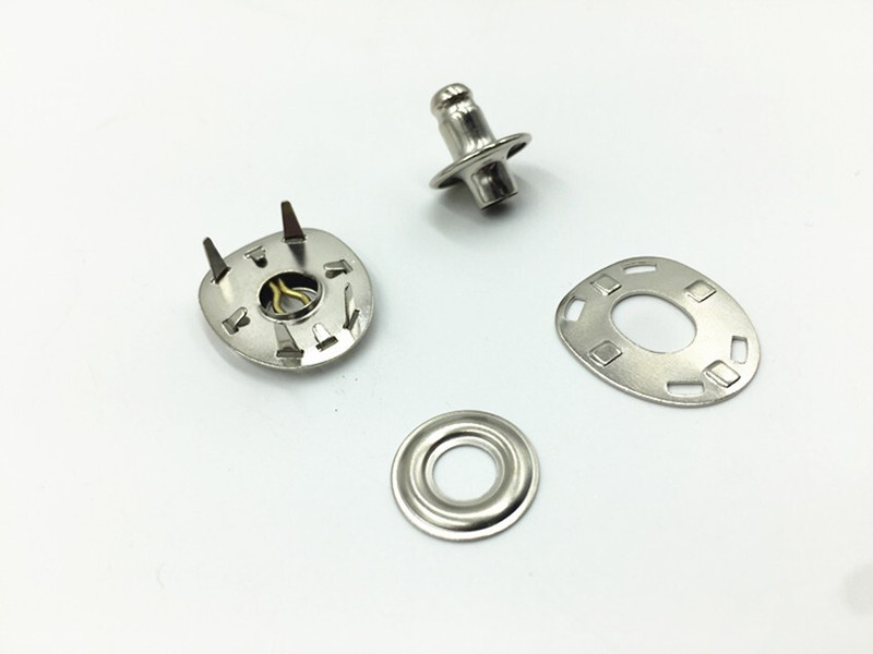 US lift the dot lift a dot fastener silver 1 Complete set Lot of 4pcs gallery