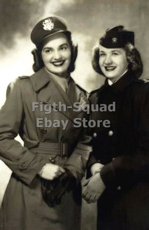 WW2 Picture Photo Dorothy & Alice Lutterman US Nurses 5928