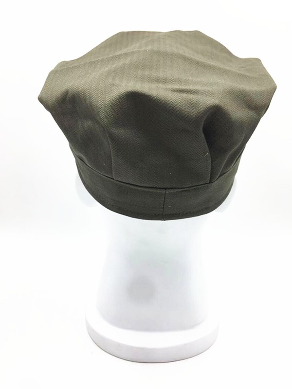 WW2 US HBT USMC PACIFIC CAMOUFLAGE ARMY GREEN MARINE CORPS CAP HAT gallery