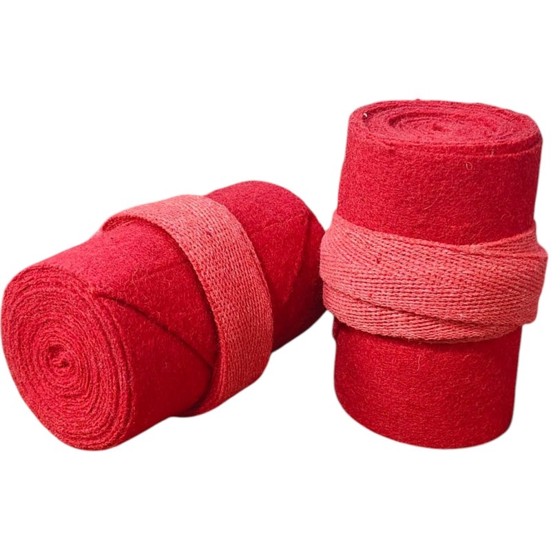 US Army WW1 M1910 Puttees Leggings – Red Wool Military Wraps British Repro Gear gallery