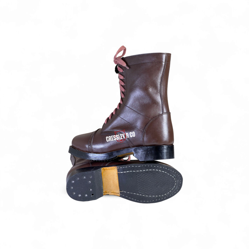 WW2 US ARMY AIRBORNE PARATROOPER CORCORAN JUMP BOOTS REPRO – Made to Size gallery