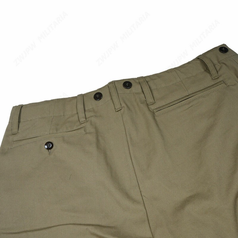 WW2 US ARMY M42 Airborne Paratrooper Officer Cotton Pants Trousers 38R gallery
