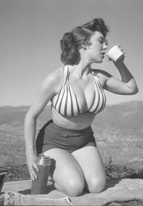 USA WW II Photo — Beautiful Women From 1940`s