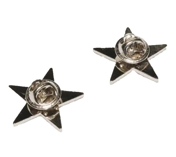 WW2 Pair US Army One Star Brigadier General Rank Insignia Badges gallery