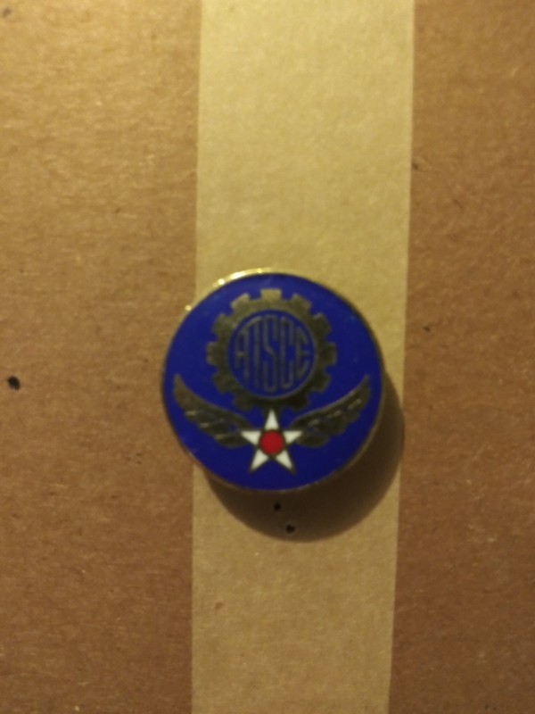 USAAF Air Force ATSCE Pin/DUI/Insignia Clutch Back – WW2 Reproduction