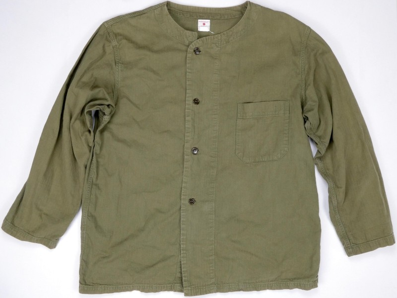 Real McCoy’s US WW2 Red Cross Pajama Shirt REPRO