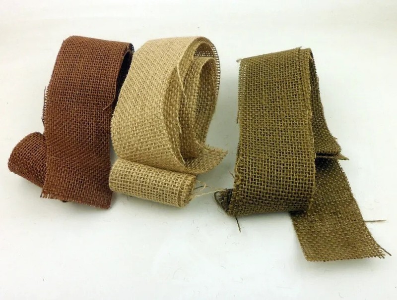 WWII US ARMY MILITARY M1 HELMET CAMOUFLAGE BURLAP STRIP LINEN 3colour ,NO HELMET