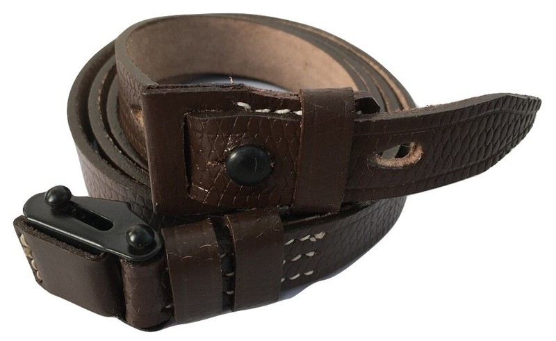 German WWII Kar 98 K98 98K Kar98 K43 Brown Leather Sling (Brown) gallery