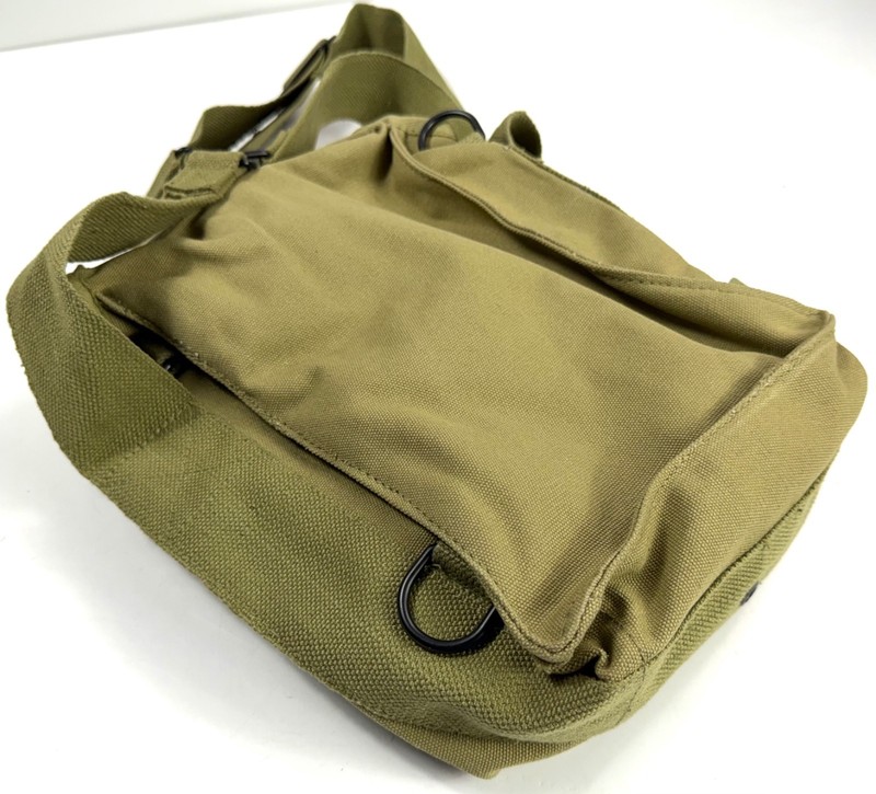 WWII US ARMY INFANTRY GP M1 AMMO GENERAL PURPOSE EQUIPMENT CARRY BAG & STRAP-OD3 gallery