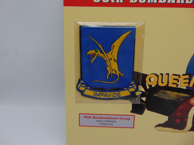Willabee & Ward Emblems Of Air War WWII Patch 90th Bombardment Group Queen Mae gallery