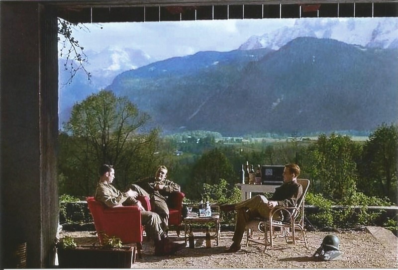 WW II Usa Photo ** Easy Company in Berchtesgaden 1945 **