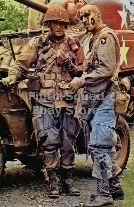 WW2 Picture Photo 101st Airborne Division at Utah Beach 5850