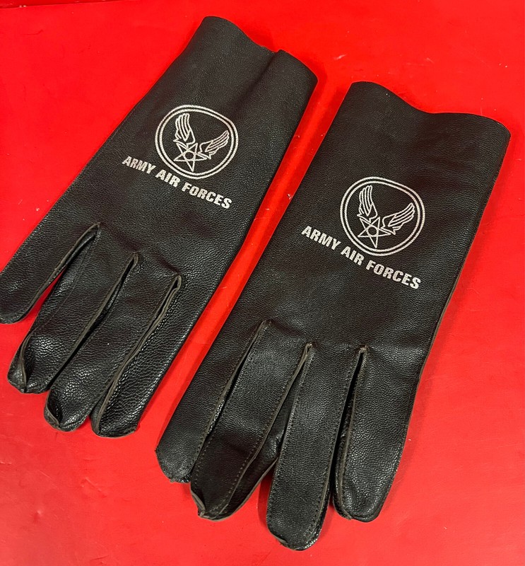 ARMY AIR FORCES TYPE B-3 SUMMER FLYING GLOVES-SZ EXTRA LARGE